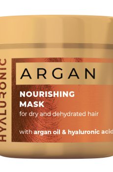 Питательная маска Unic Hyaluronic Argan Nourishing Mask для сухих и обезвоженных волос, 500 мл