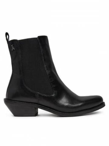 Patrizia Pepe Ботильйони PJ872 Чорний Patrizia Pepe Ботильйони PJ872 Чорний