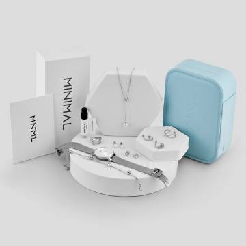 Ювелирный комплект украшения Minimal С-23 Ювелирный комплект украшения Minimal С-23