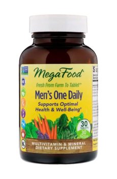 Мультивитамины и минералы для мужчин MegaFood Mens One Daily, 30 таблеток