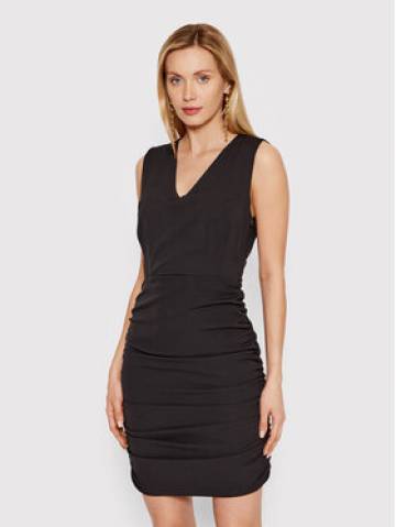 DeeZee Коктейльна сукня Entermity PLY033 Чорний Slim Fit DeeZee Коктейльна сукня Entermity PLY033 Чорний Slim Fit