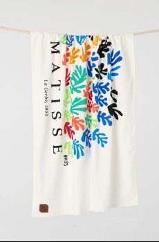 Хлопковое пляжное полотенце Slowtide x Henri Matisse 100 x 150 cm