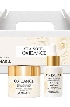 Набор для лица Keenwell Sea Soul Oxidance Молодость и сияние кожи (крем, 80 мл + сыворотка, 30 мл)