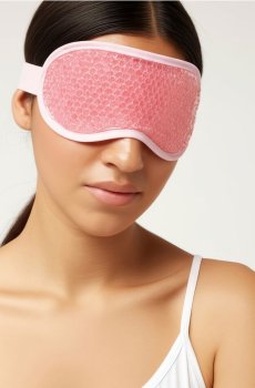 Гелева маска - пастельний рожевий