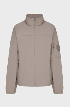 Мужская бежевая куртка SOFT SHELL JACKET Бежевый XL Gant 7006384