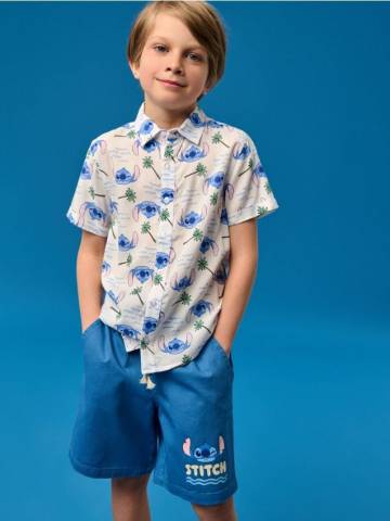 Джинсові шорти Stitch - mid blue Джинсові шорти Stitch - mid blue