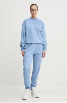 Хлопковые спортивные штаны HUGO Nelfinia