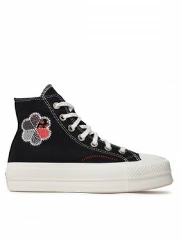 Converse Кеди Ctas Lift Hi A05194C Чорний Converse Кеди Ctas Lift Hi A05194C Чорний