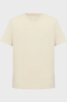 Мужская бежевая футболка Бежевый XL Guess M6YI54.K4610;G9H6