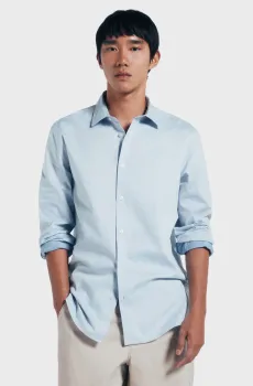 Мужская голубая рубашка Голубой XXL SPRINGFIELD 1512148