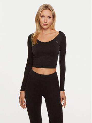 Guess Блузка Glam V4BP06 Z3JA0 Чорний Regular Fit Guess Блузка Glam V4BP06 Z3JA0 Чорний Regular Fit