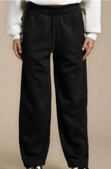 Трикотажні штани barrel - чорний