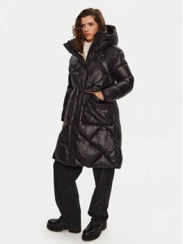 Blauer Пуховик 24WBLDK02311 Чорний Regular Fit Blauer Пуховик 24WBLDK02311 Чорний Regular Fit