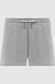 Серые шорты LORMA с надписью
