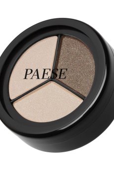 Тени для век Paese Opal Eyeshadows Trio Perl Silk 3-цветные, 238 Caffe Latte, 5 г