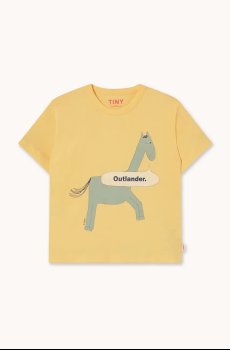 Детская хлопковая футболка Tinycottons HORSE GRAPHIC TEE