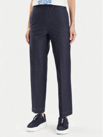 Weekend Max Mara Штани з тканини Ballata 2416781108 Cиній Regular Fit Weekend Max Mara Штани з тканини Ballata 2416781108 Cиній Regular Fit