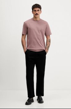 Хлопковая футболка HUGO Dapolino