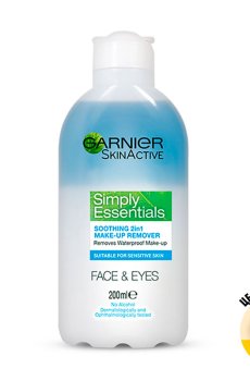 Средство для снятия макияжа Garnier Skin Naturals Основной уход 2 в 1, 200 мл