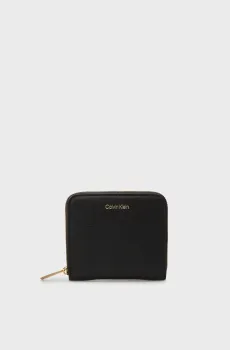 Женский черный кошелек FOIL Черный ONESIZE Calvin Klein LV04F1120G