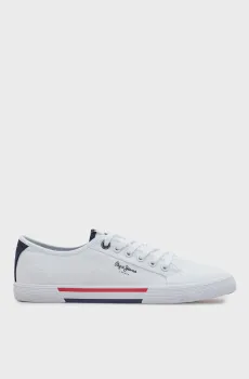 Мужские белые кеды BRADY MEN BASIC Белый 42 Pepe Jeans PMS30816