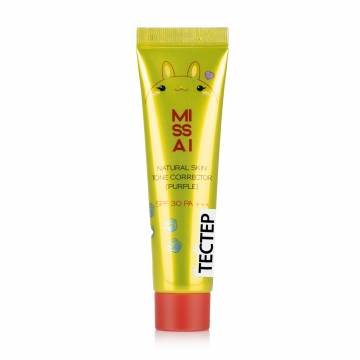 Корректирующая база под макияж Missai Natural Skin Tone Corrector SPF 30/PA+++, 30 мл (Тестер) Корректирующая база под макияж Missai Natural Skin Tone Corrector SPF 30/PA+++, 30 мл (Тестер)