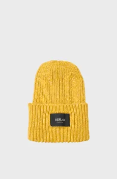 Желтая шапка Желтый ONESIZE Replay AX4329.001.A7094