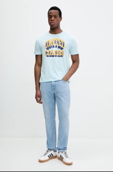 Хлопковая футболка United Colors of Benetton