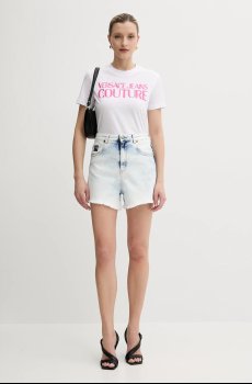 Джинсовые шорты Versace Jeans Couture
