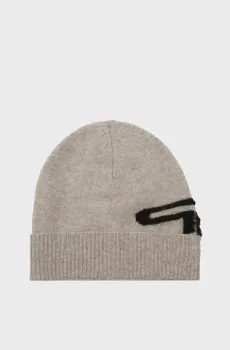 Серая шерстяная шапка K-PEEL BERRETTO Серый ONESIZE Diesel A13272 0AJBJ