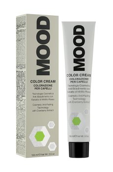 Перманентная крем-краска для волос Mood Color Cream 8.01 Light Natural Ash Blonde, 100 мл