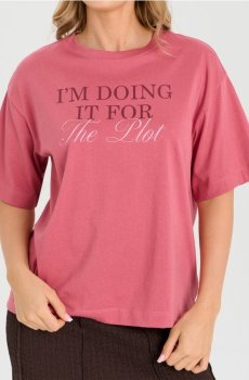 Бавовняна футболка з написом - other