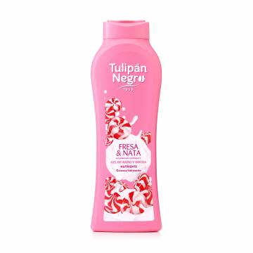 Гель для душа Tulipan Negro Bath And Shower Gel Клубничный крем, 650 мл Гель для душа Tulipan Negro Bath And Shower Gel Клубничный крем, 650 мл