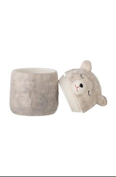 Емкость с крышкой Bloomingville Puk Jar 440 ml