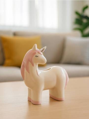 Скарбничка unicorn - кремовий Скарбничка unicorn - кремовий