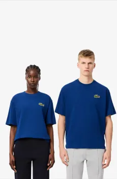 Мужская голубая футболка Голубой XL Lacoste TH2745HBM