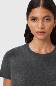 Кашемировая футболка AllSaints REBEL TEE