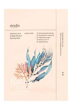 Тканевая маска для лица Ondo Beauty 36.5 Hyaluronic Acid & Algae Moisture Boosting Mask, 25 мл