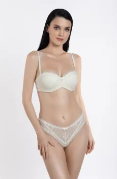 Женский белый бюстгальтер Белый 80C MARC&ANDRE S24-0813-01-BNM-LY