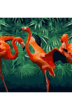 Картина по номерам Ideyka Яркие тропики, 40*50 см (KHO4335)