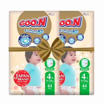 Подгузники-трусики Goo.N Premium Soft размер 4 (9-14 кг), унисекс, 88 шт (44+44) Подгузники-трусики Goo.N Premium Soft размер 4 (9-14 кг), унисекс, 88 шт (44+44)