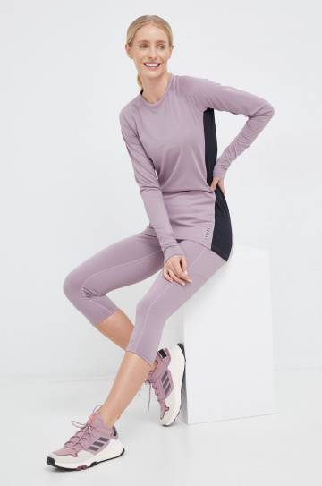 Функциональный лонгслив Burton цвет розовый Функциональный лонгслив Burton цвет розовый