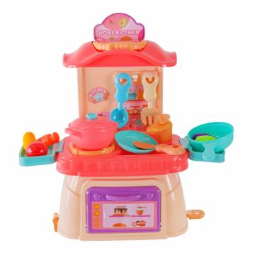 Ігровий набір Shantou Jinxing Home kitchen 3 в 1 рожевий (L666-74A/77A/1) Ігровий набір Shantou Jinxing Home kitchen 3 в 1 рожевий (L666-74A/77A/1)