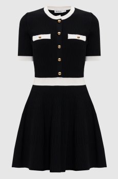 Черное платье мини Astoria