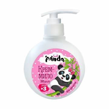 Крем-мыло для девочек Small Panda от 3 лет, 380 г Крем-мыло для девочек Small Panda от 3 лет, 380 г