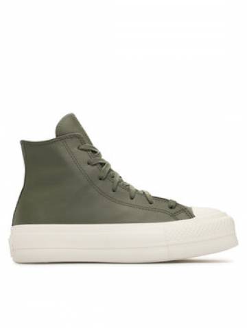 Converse Кеди Chuck Taylor All Star Lift A07131C Зелений Converse Кеди Chuck Taylor All Star Lift A07131C Зелений
