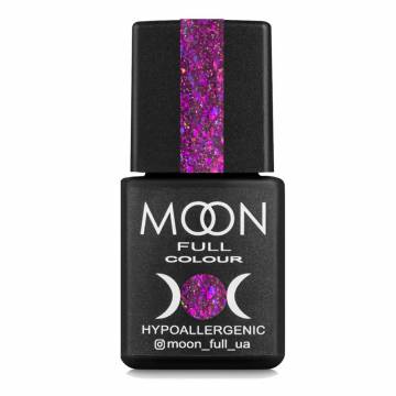 Светоотражающий гель-лак для ногтей Moon Full Chrome Flake Disko Gel 02, 8 мл Светоотражающий гель-лак для ногтей Moon Full Chrome Flake Disko Gel 02, 8 мл