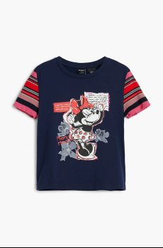 Детская хлопковая футболка Desigual x Disney