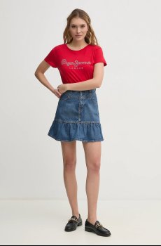 Хлопковая футболка Pepe Jeans RYLEIGH