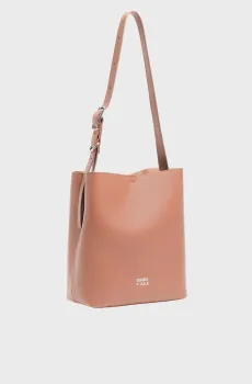 Женская розовая кожаная сумка Розовый ONESIZE Bimba Y Lola 252BBAJ9Y.10300